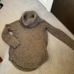Cynthia Rowley Brown Turtleneck Sweater